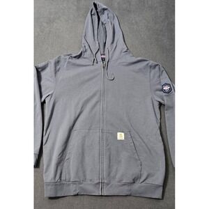 Bocomal FR Fire Resistant Men's Welding Hoodie Gray Large Cat 2 NFPA 2112